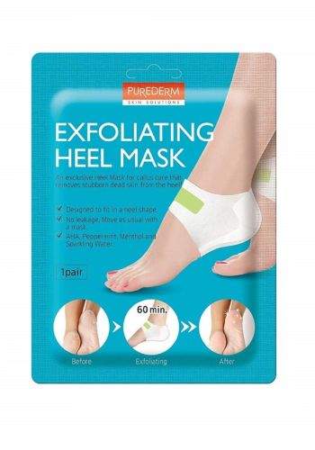 Purederm Exfoliating Heel Peeling Mask ماسك تقشير كعب القدم 