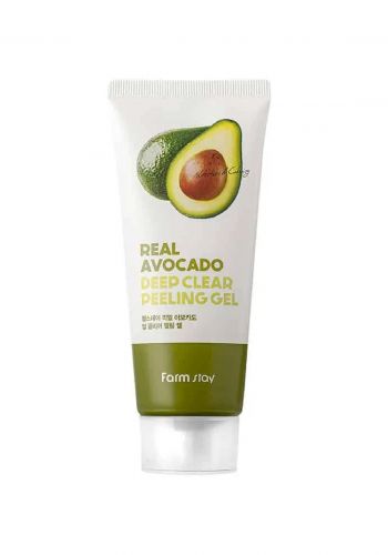 مقشر الوجه بمستخلص الافوكادو من فارم ستي الكورية Farmstay Avocado Peeling Gel