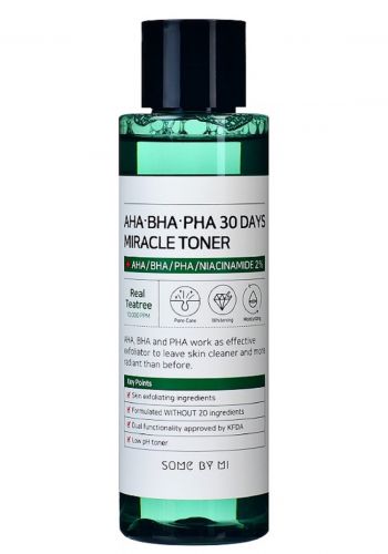 تونر المعجزة الحجم الكبير من سم باي مي الكورية Some By Mi Miracle Toner