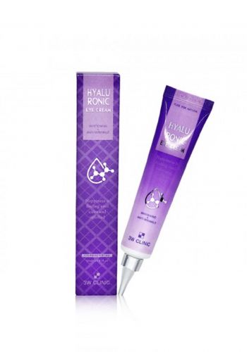 كريم العين بالهيلورونك من ثري دبليو الكورية Hyaluronic Eye Cream by 3W