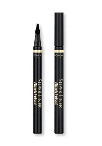 L'Oreal Super Liner Eyeliner Black Velvet , Extra Black (027-0498) قلم محدد للعيون
