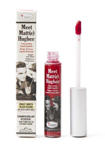 (299-0040)The Balm Meet Matt Hughes Lipstick Devoted احمر شفاه