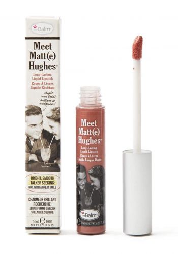 (299-0038)The Balm Meet Matt Hughes Lipstick Doting احمر شفاه