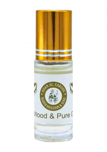  رول الأرز بالذهب 100 مل من خان الصابون  Khan Al Saboun Wood & Pure Gold Roll On  