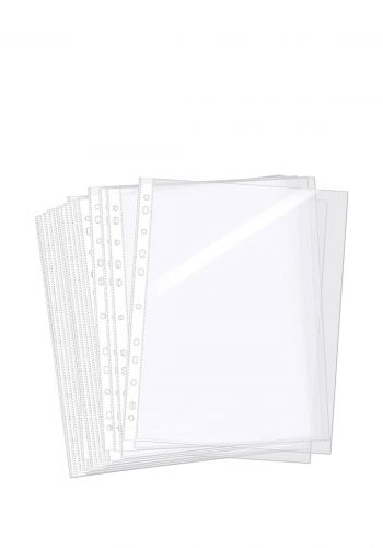 فاصلة ورق شفافة 100 قطعة File Dividers