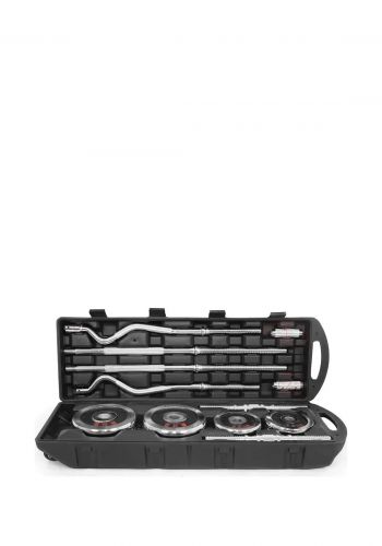 حقيبة معدات رفع الاثقال 55 كغم Barbell Dumbbell Set