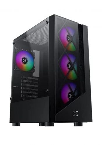 كيس كمبيوتر Xigmatek Duke RGB Gaming Computer Case with 4 Fans