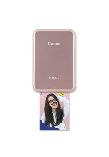Canon Zoemini Mobile Photo Printer PV123 WHS EXP Rose White  طابعة صور