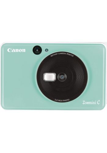 Canon Zoemini C – Instant Camera Printer CV123 MG Mint Green   طابعة و كاميرا