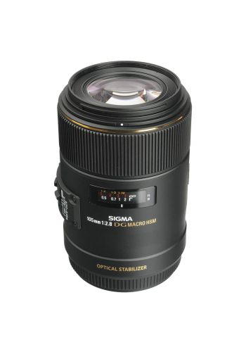 Sigma Lens 105 mm F/2.8 DG Macro  عدسة سيكما 105 ملم