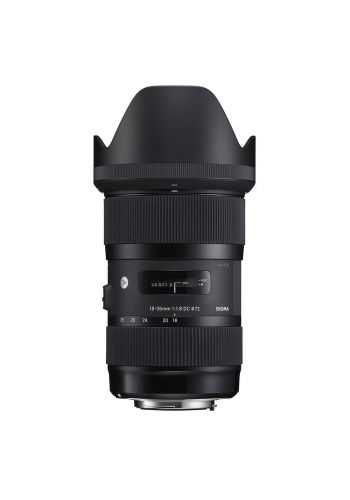 Sigma 18-35 mm F 1.8 DC art عدسة سيكما 35 ملم
