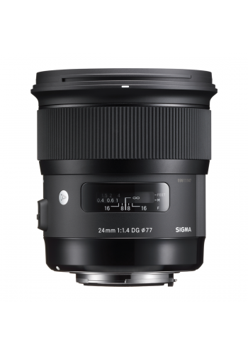 Sigma Lens 24 mm F/1.4 DG for Canon & Nikon & Sony عدسة سيكما 24 ملم