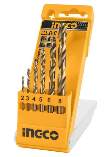 Ingco - akd1055  
6-piece metal drill set   طقم مثقاب معدني 6 قطع