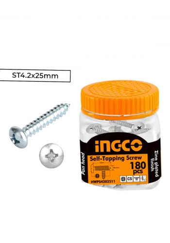 Ingco - hwps4202511  Screw 4.2 * 25 mm  برغي 4.2 * 25 ملم