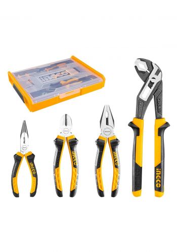 Ingco - hktv01p041   PLIERS SET – 4PCS   طفم كماشة 4 قطع