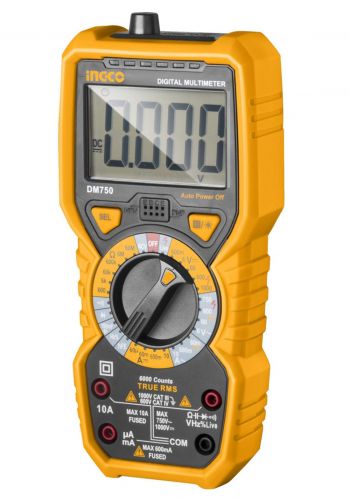 Ingco - dm750  750-volt multimeter device  جهاز  ملتميتر 750 فولط