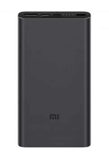 Xiaomi Mi 10000mAh Mi 18W Fast Charge Power Bank 3 Black بوربانك