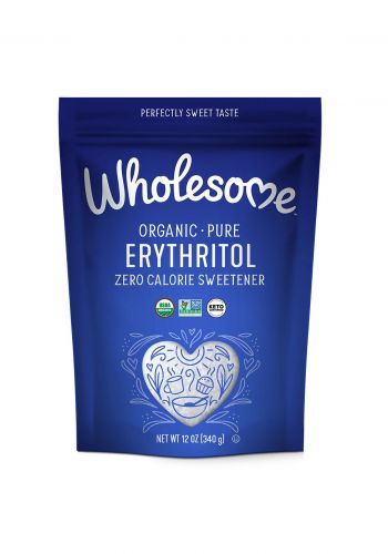 Wholesome Organic Zero Sugar سكر الاريثريتول العضوي 340 غرام من والسم