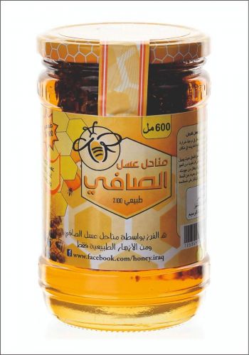 Eucalyptus Honey With Honeycomb 600Ml عسل ازهار اشجار الكالبتوز بالشمع