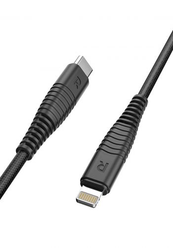 Ravpower Cable to iPhone 100cm  RP-CB020 USB-C Black كابل