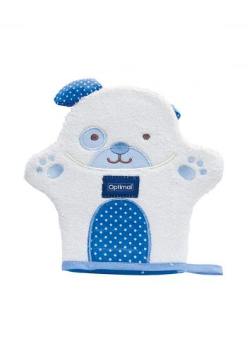 Optimal Kids Bath Scrubber (0-6m) blue  ليفة استحمام للاطفال
