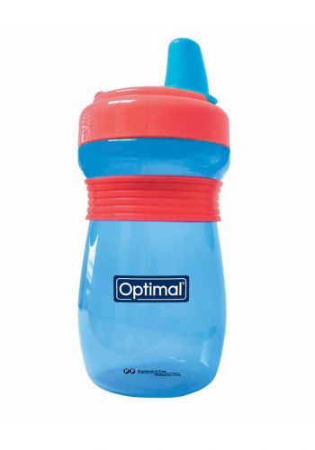Optimal  Silicone Spout Bottle With Handle blue(12-above) قدح مع فوهة سيليكون ومقابض للاطفال
