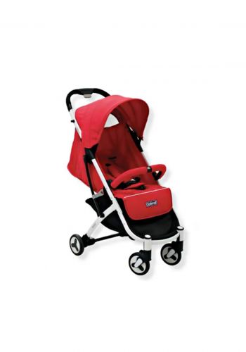 Optimal baby stroller with basket 13 kg red عربة مع سلة للاطفال  