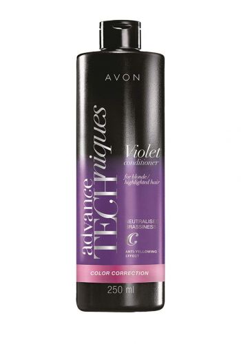 شامبو للشعر الاشقر المصبوغ 250 مل من افون Avon Advance Techniques Color Correction Shampoo