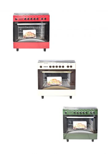 طباخ ايطانيالو خمس عيون 55*80سم من فريش Fresh gas cooker