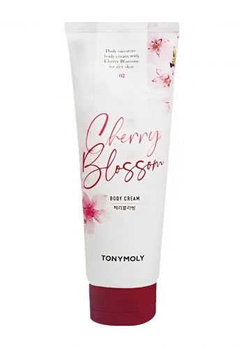 لوشن الجسم بخلاصة الورد من توني مولي 250 مل Tony Moly Cherry Blossom Body Cream