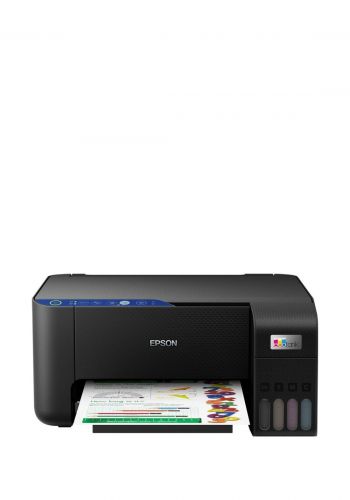 طابعة حبر ملون -Epson C11CJ67409 EcoTank L3251 Inkjet Printer 