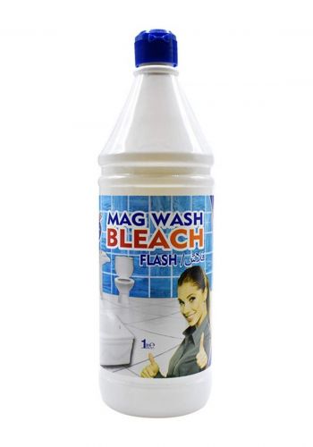 فلاش مبيض و منظف ومعقم 1 لتر من ماك ووش Mag Wash Bleach FLASH