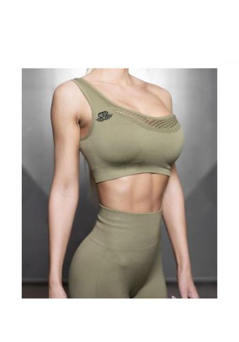 حمالة صدر رياضية للنساء باللون الاخضر من بدي انجنيرز Body Engineers Sports Bra   