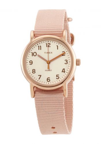 ساعة نسائية من تايمكس Timex TW2R59900 Ladies  Weekender Straps Watch