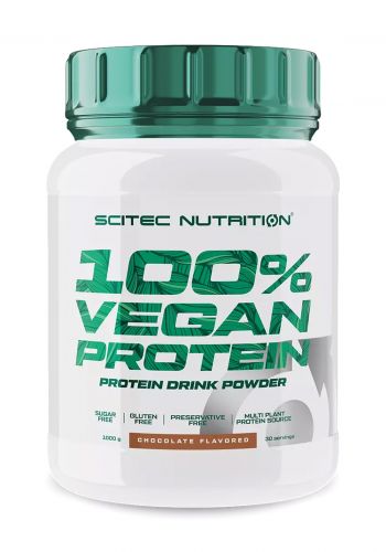 بروتين 1 كغم من سايتك نيوتريشن  Scitec Nutrition  100% VEGAN PROTEIN