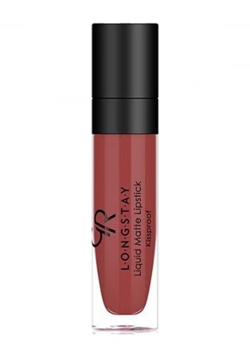 أحمر شفاه سائل مطفي 5.5 مل رقم 19 من كولدن روز Golden Rose Long Stay Liquid Matte Lipstick - No. 19