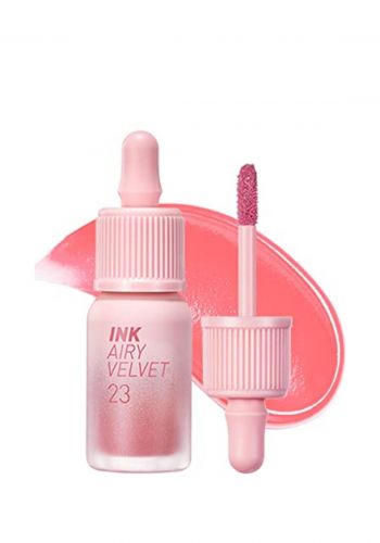 تنت شفاه 4 غم درجة 23 من بريبيرا Peripera Ink Air Velvet  In The Peachlight 