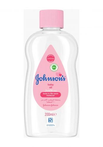 زيت مرطب لبشرة الاطفال 200 مل من جونسون Johnson's Baby Oil 