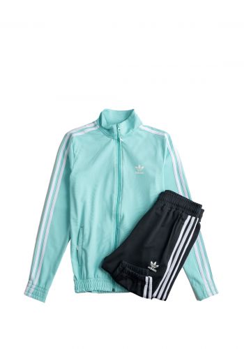 تراكسوت نسائي تركوازي و اسود اللون من اديداس Adidas BA2513 Trucksuit