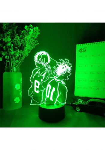 مصباح منضدي ثلاثي الابعاد باضاءة متغيرة اللون 3D TABLE LAMP