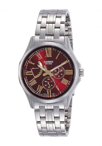 ساعة يد رجالية باللون الفضي من كاسيو Casio MTP-E311DY-4AVDF Men's Wrist Watch