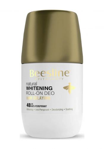 رول مزيل رائحة العرق و مبيض للبشرة 50 مل من بيزلين  Beesline Whitening Roll-On Hair Delaying