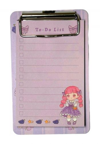 دفتر ملاحظات مع لوحة تثبيت الورق  Clipboard Notepad