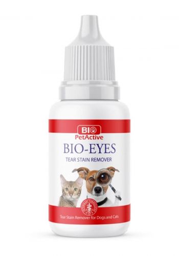 مزيل بقع الدموع 50 مل من بايو بت اكتف Bio Pet Active Eyes (Tear Stain Remover)