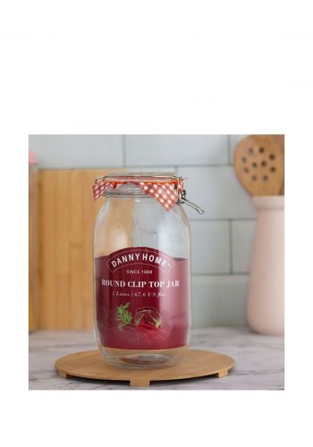 مرطبان حفظ طعام زجاجي 2 لتر من داني هوم Danny Home Glass Jar