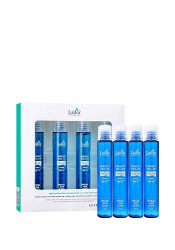 امبولات تقوية الشعر 13x4 مل من لادور Lador Perfect Fill-Up Hair Ampoules  
