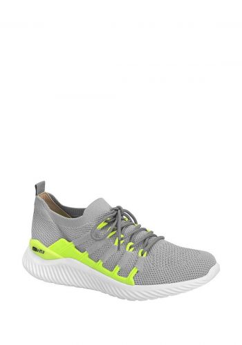 حذاء رياضي رجالي باللون الرصاصي والاخضر من اكتفيتا Actvitta Men's Sport Sneakers