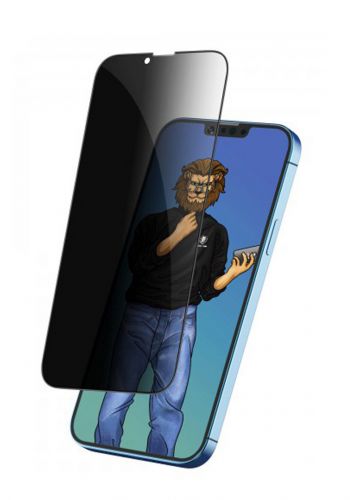 لاصقة مضللة لحماية شاشة الهاتف ايفون 14 من غرين ليون Green Lion GN9HSPY14 9H Steve Privacy Full Screen Protector for iPhone 14 (6.1 Inch)
