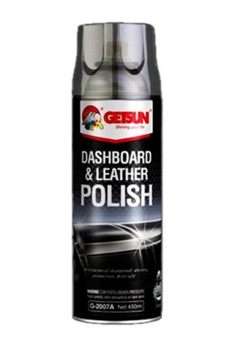 بخاخ ملمع ومعطر لوحة القيادة 450 مل من جيت سن Jetsun Dashboard And Leather Polish Spray