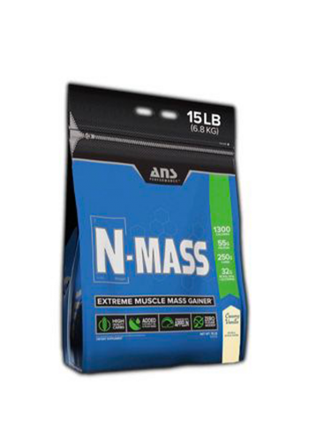 بروتين 6.8 كغم بنكهة الفانيلا الكريمية من اي ان اس بيرفورمانس ANS Performance N-MASS Extreme Muscle Mass Gainer